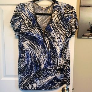 Like new, Medium, womens shirt with zipper